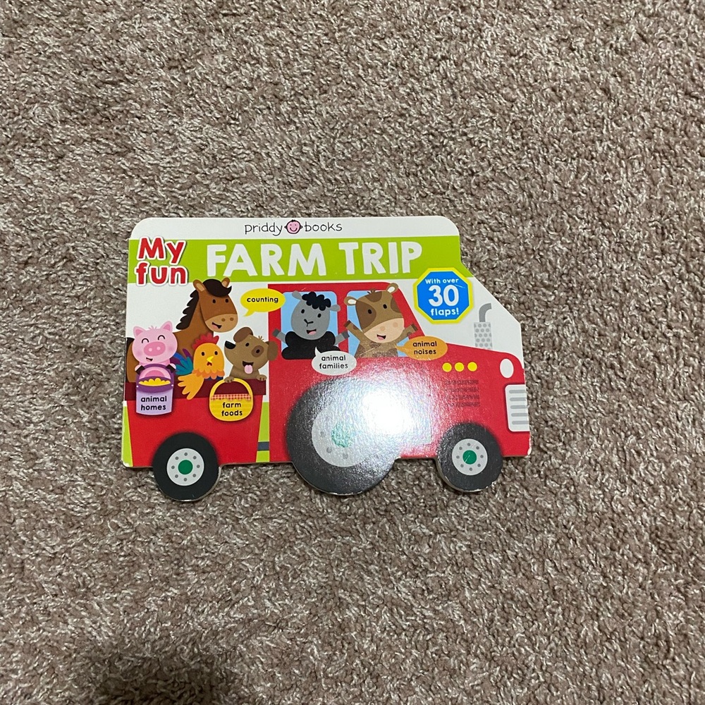 My fun farm trip book